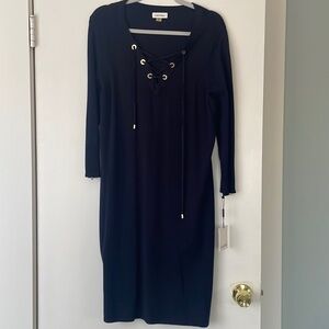 NWT!!! Navy blue knit dress